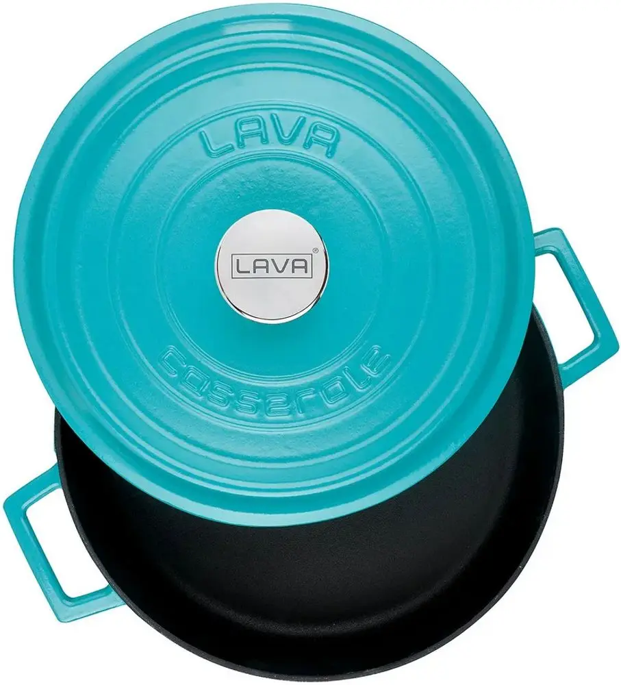 Сотейник с крышкой Lava LV Y ST 28 SPR K2 TR (Matte Turquoise)