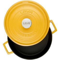 Cratita cu capac Lava LV Y ST 28 SPR K2 Y (Matte Yellow) Thumb