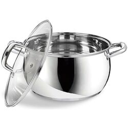 Cratita cu capac Maestro Classic MR-3515-16 (Inox) Thumb