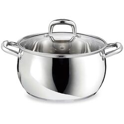 Cratita cu capac Maestro Classic MR-3515-16 (Inox)