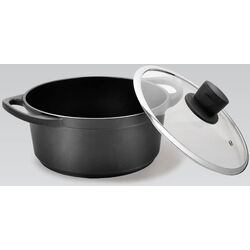 Кастрюля с крышкой Maestro Classic MR-4328 (Black) Thumb