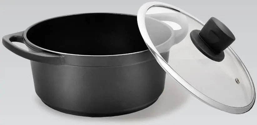 Кастрюля с крышкой Maestro Classic MR-4328 (Black)