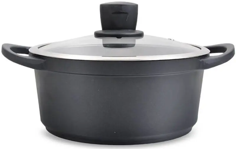 Кастрюля с крышкой Maestro Classic MR-4328 (Black)