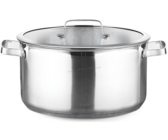 Cratita cu capac Maestro Elite MR-3514-16 (Inox)