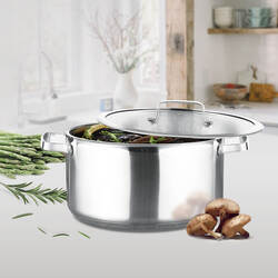 Кастрюля с крышкой Maestro Elite MR-3514-24 (Inox) Thumb