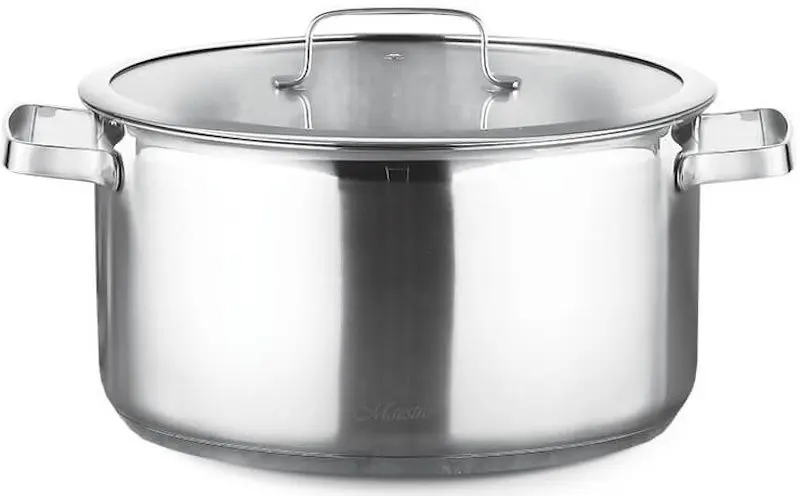 Кастрюля с крышкой Maestro Elite MR-3514-24 (Inox)