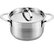 Cratita cu capac Maestro Mr-3511-24 5L (Inox)