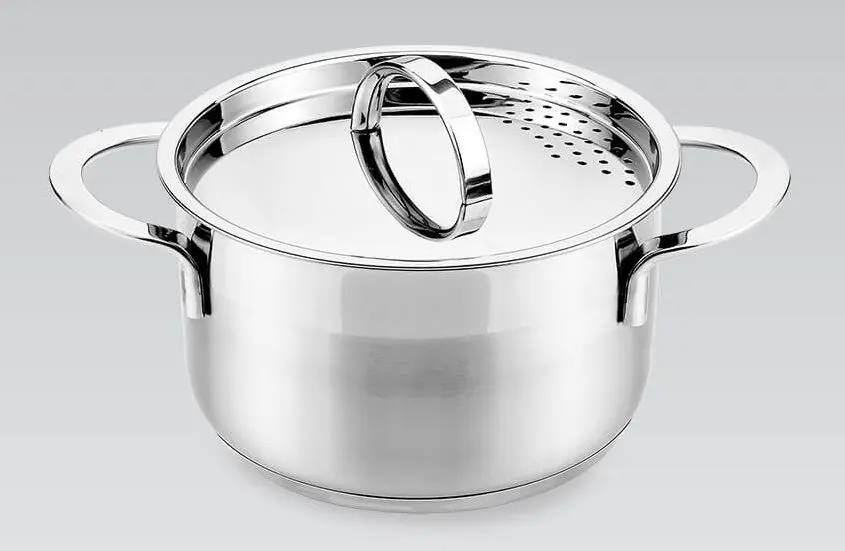 Кастрюля с крышкой Maestro Mr-3511-24 5L (Inox) - 3