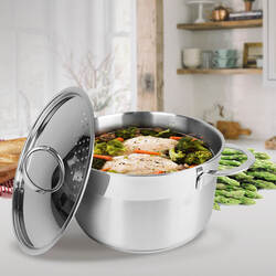 Кастрюля с крышкой Maestro Mr-3511-24 5L (Inox) Thumb