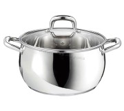 Oala cu capac Maestro MR-3515-22 4.9L (Inox)