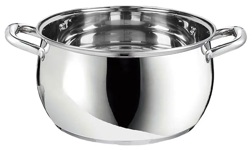 Кастрюля с крышкой Maestro MR-3515-24 6.4L (Inox)