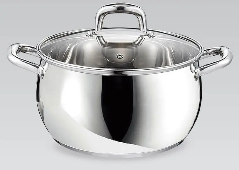 Кастрюля с крышкой Maestro Mr-3515-24 6.4L (Inox) - 2