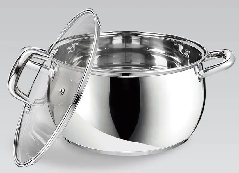 Кастрюля с крышкой Maestro Mr-3515-24 6.4L (Inox) - 4