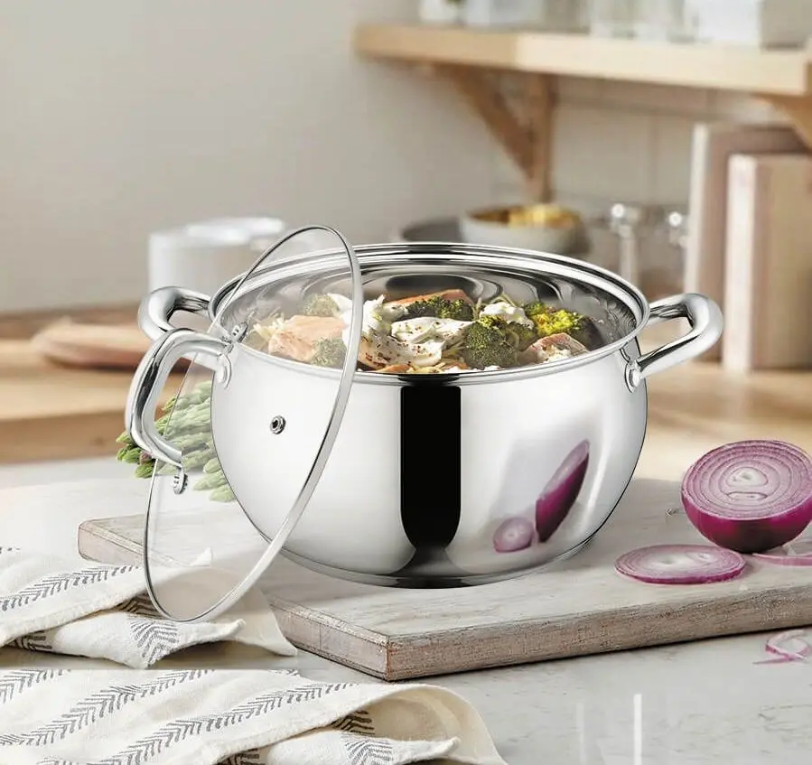 Кастрюля с крышкой Maestro Mr-3515-24 6.4L (Inox) - 5