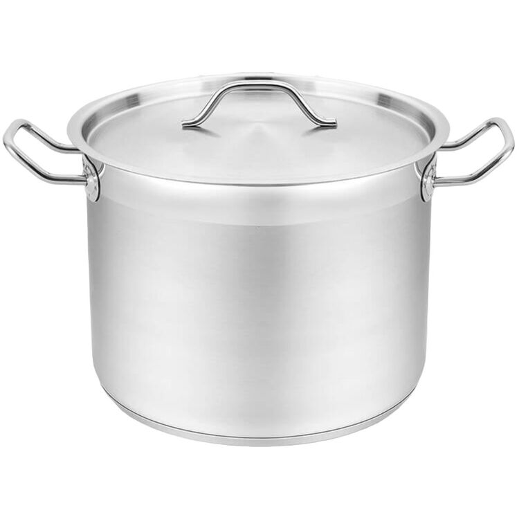 Cratita cu capac Maestro MR-3518-28, 12 l, 28 cm, Inox