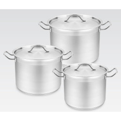 Cratita cu capac Maestro Mr-3518-32 18L (Inox) Thumb