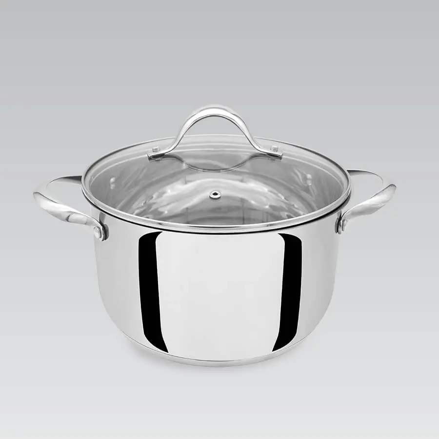 Кастрюля с крышкой Maestro Mr-3519-22 4.5L (Inox)
