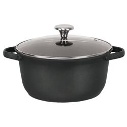 Кастрюля с крышкой Maestro Mr-4027-20 (Black)