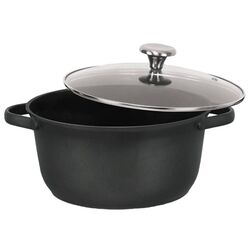 Кастрюля с крышкой Maestro Mr-4027-28 (Black) Thumb