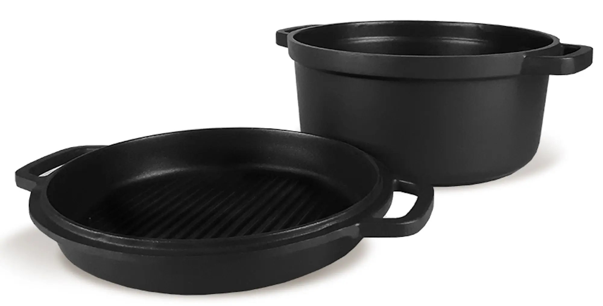 Кастрюля с крышкой Maestro MR-4124 24cm (Black)