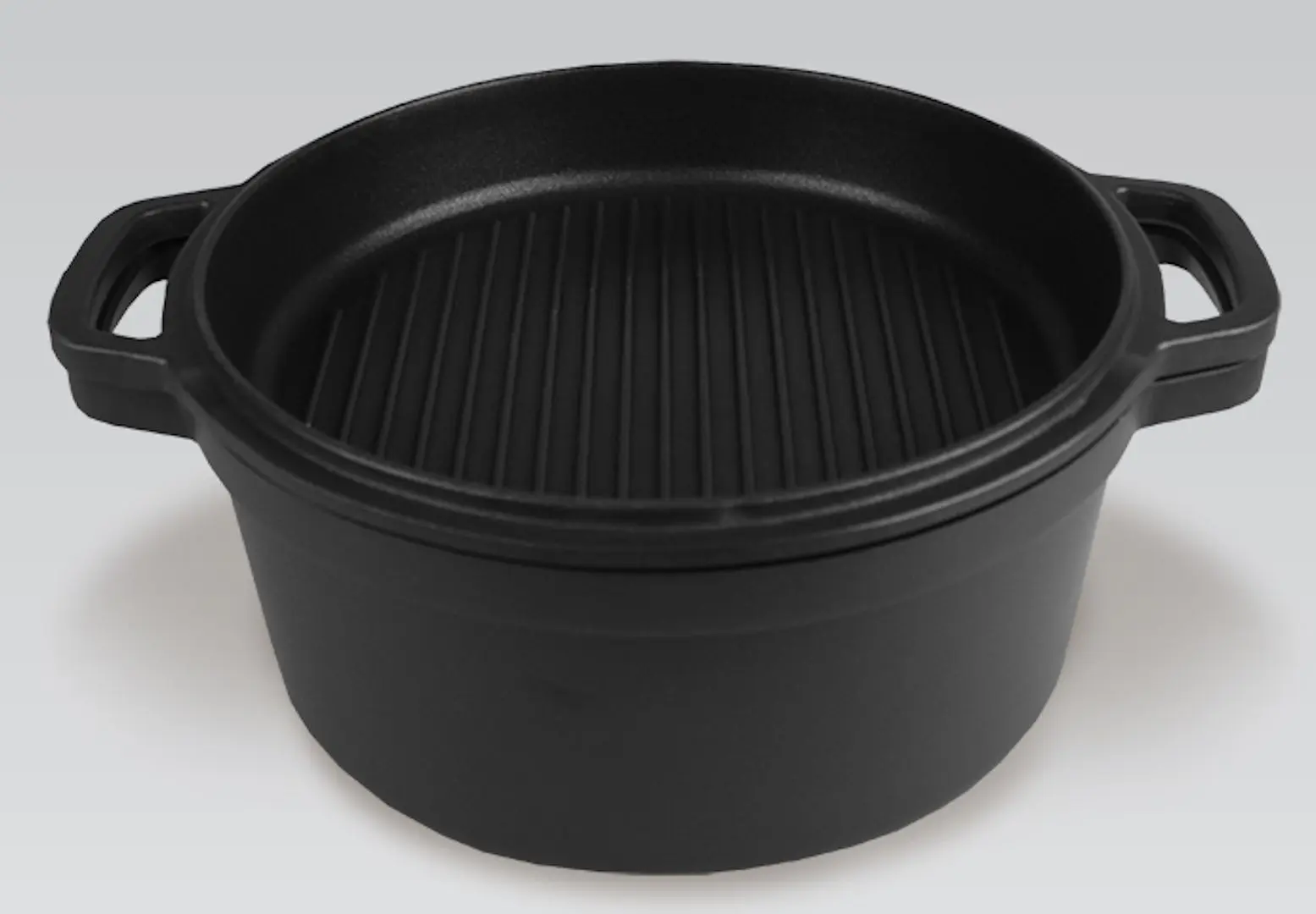 Кастрюля с крышкой Maestro MR-4124 24cm (Black)