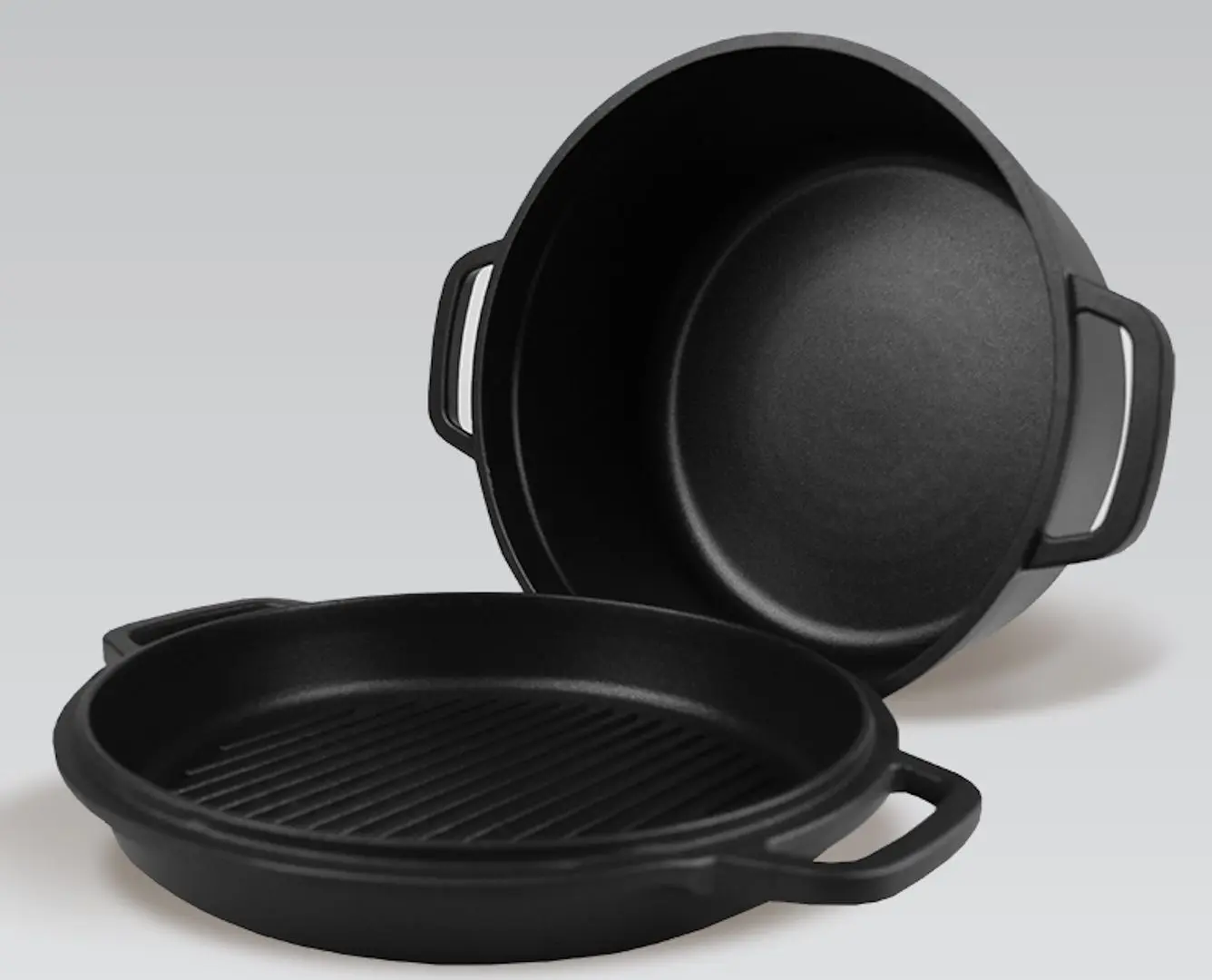 Кастрюля с крышкой Maestro MR-4124 24cm (Black)