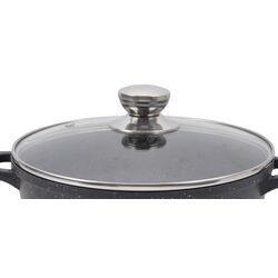 Cratita cu capac Maestro MR-4218 1.7L (Black) Thumb