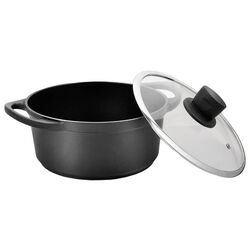 Кастрюля с крышкой Maestro MR-4320 2.7L (Black) Thumb