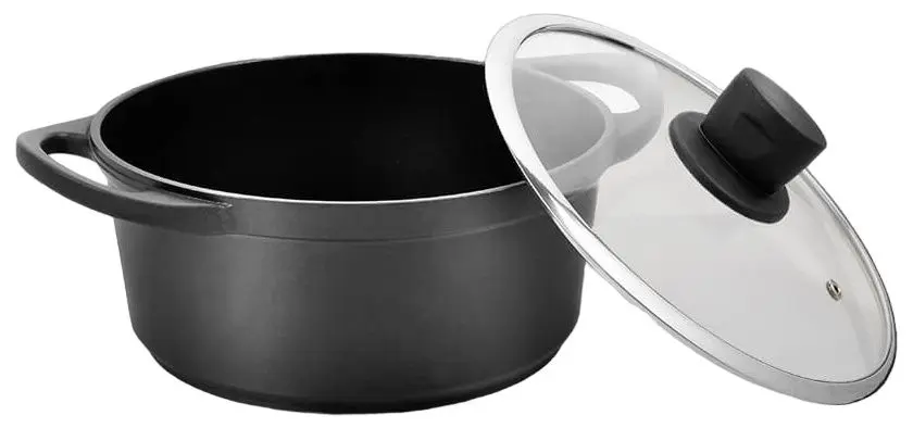 Кастрюля с крышкой Maestro MR-4320 2.7L (Black)