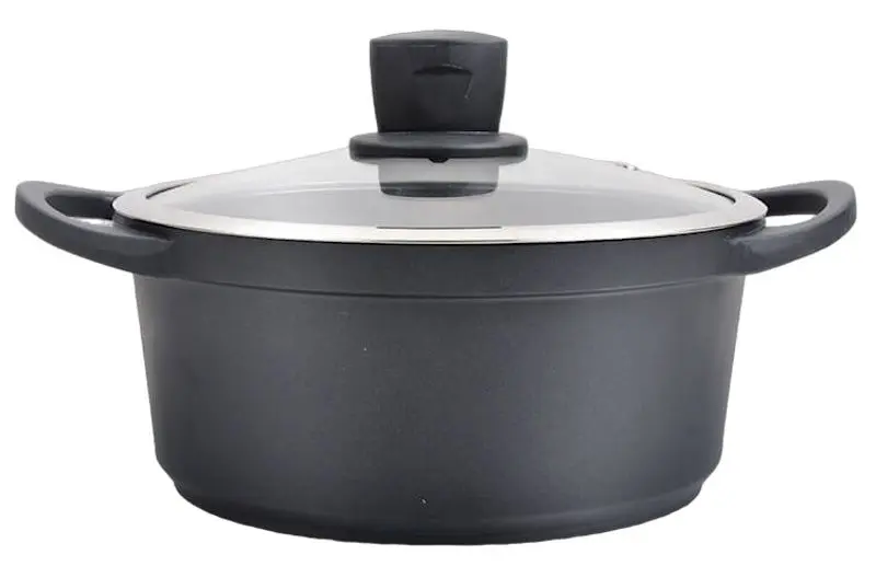 Кастрюля с крышкой Maestro MR-4320 2.7L (Black)