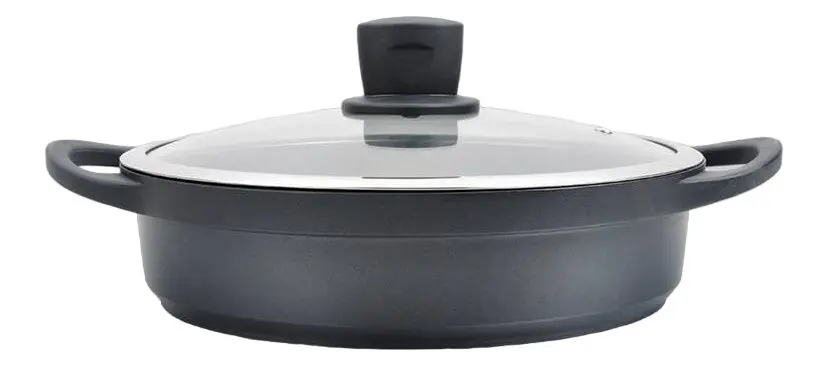 Cratita cu capac Maestro MR-4328-S (Black)