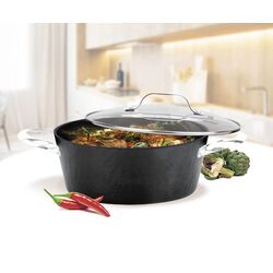 Кастрюля с крышкой Maestro MR-4420 (Black) Thumb
