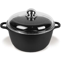 Cratita cu capac Maestro Classic MR-4616C (Black)