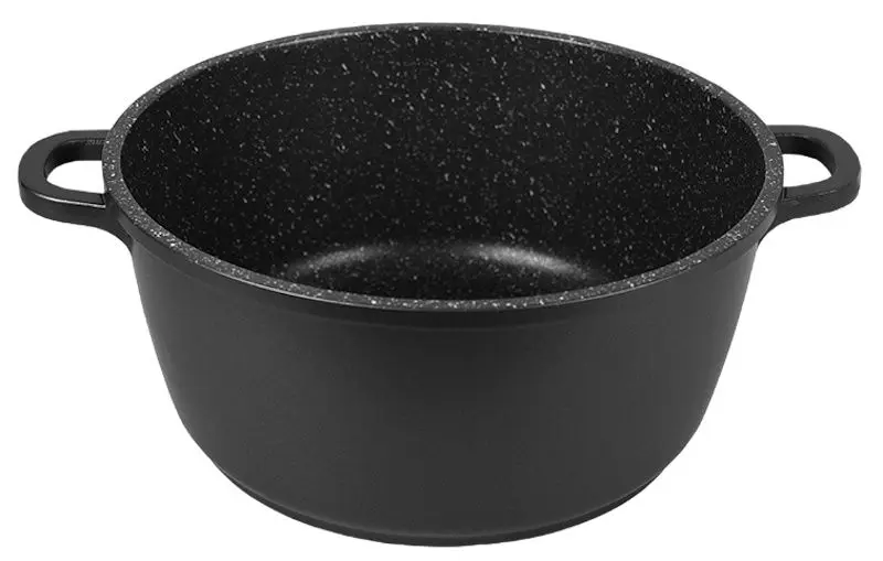 Oala cu capac Maestro MR-4624C 4L (Black)