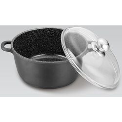 Кастрюля с крышкой Maestro Classic MR-4624C (Black) Thumb