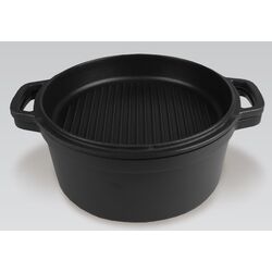 Cratita cu capac-tigaie Maestro MR-4128 28cm (Black) Thumb