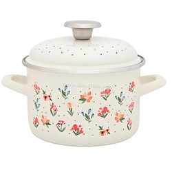 Кастрюля с крышкой Metalac Fiorella 57058 2l (White)