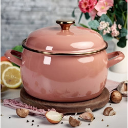 Кастрюля с крышкой Metalac Mocha Mousse 57055 3.1l (Brown) Thumb