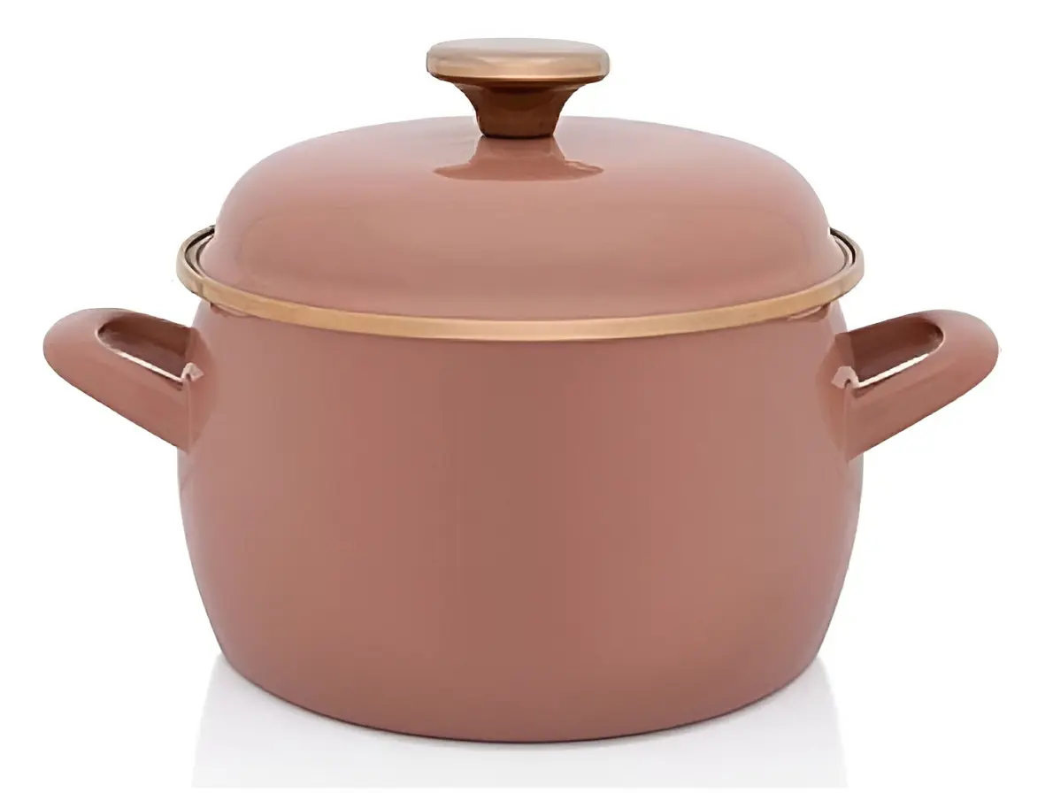Кастрюля с крышкой Metalac Mocha Mousse 57055 3.1l (Brown)