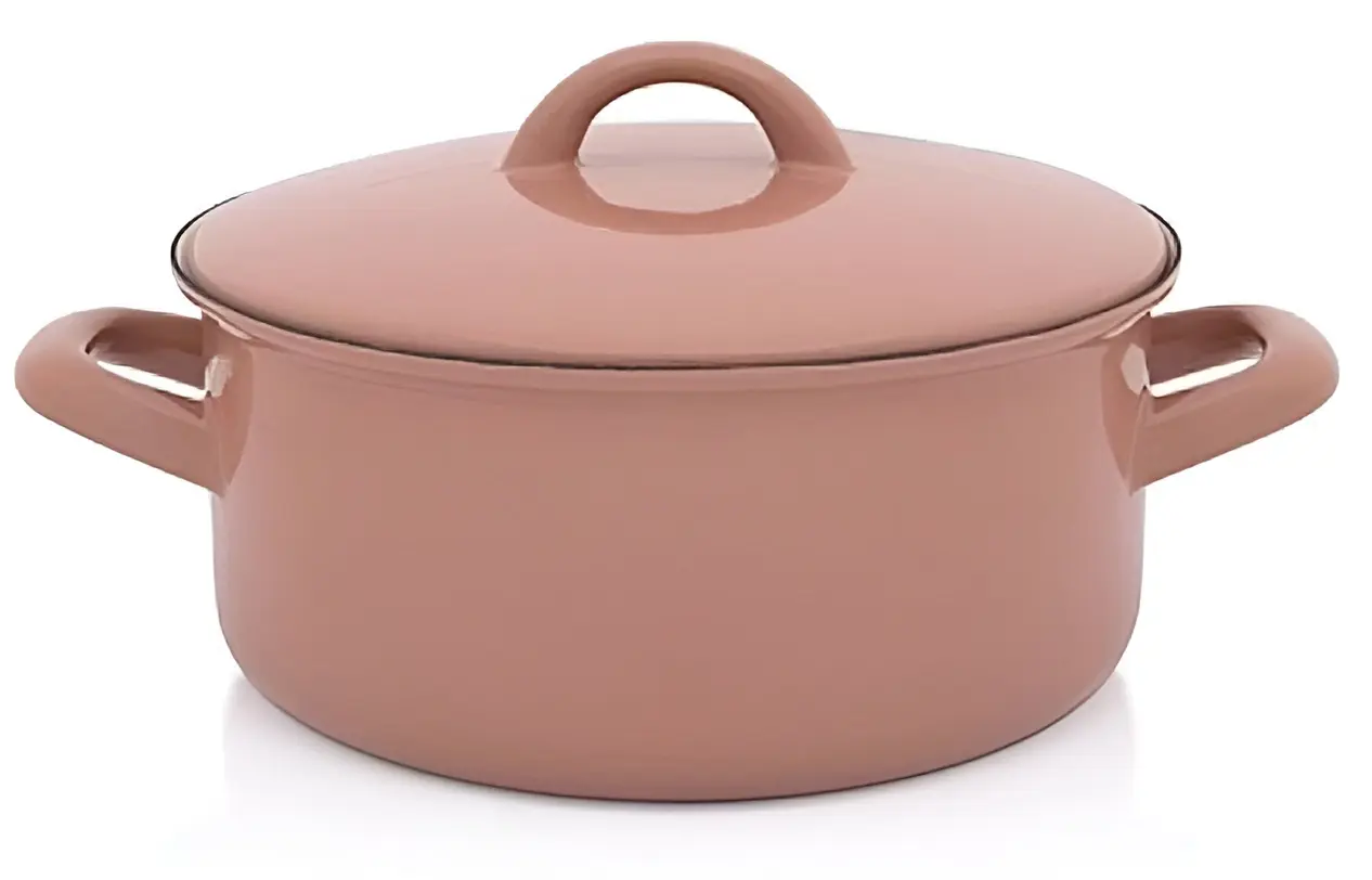 Oala cu capac Metalac Mocha Mousse 57057 2.75l (Brown)