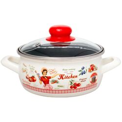 Oala cu capac Metalac Singing Cook 1.5L (Beige/Black)