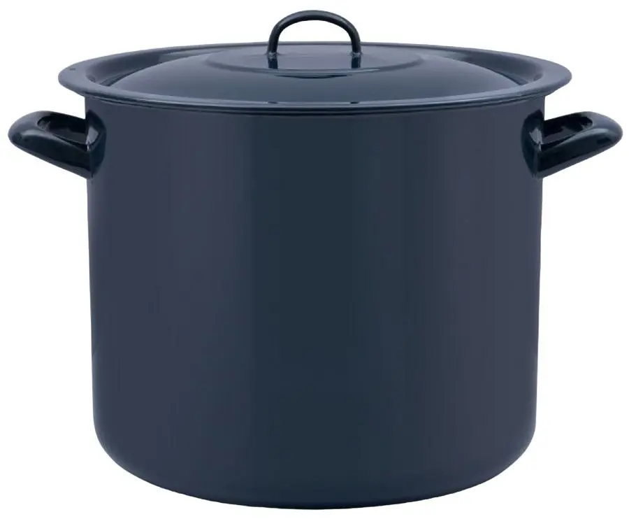 Cratita cu capac Metalac Teget 18L (Dark Blue)