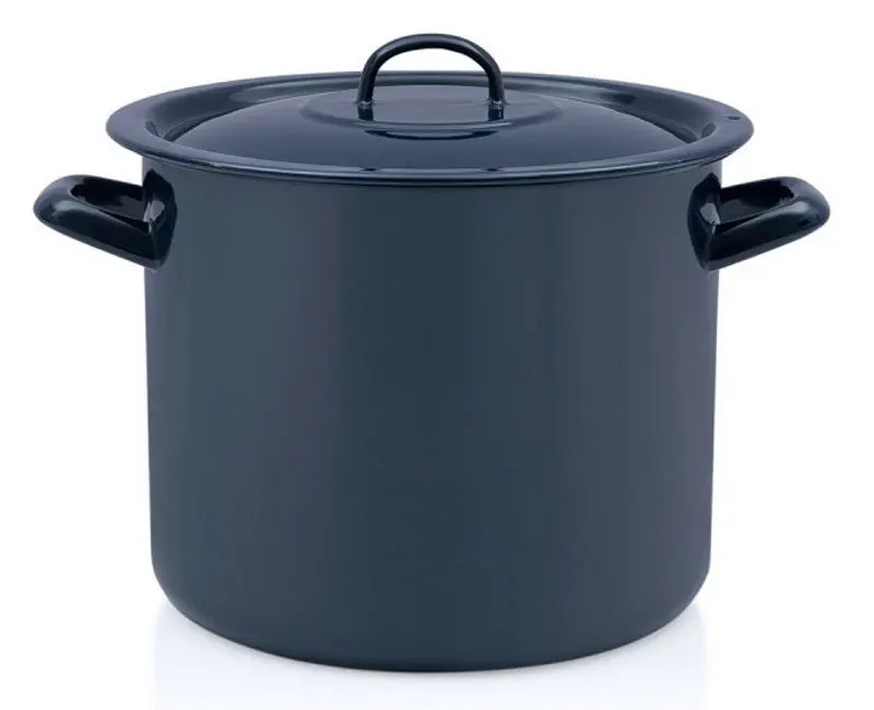 Кастрюля с крышкой Metalac Teget 24cm (Dark Blue)