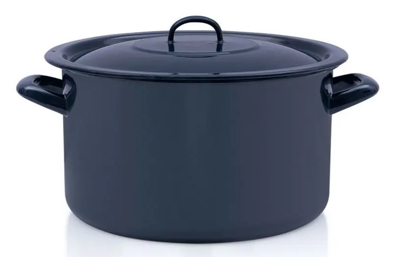 Кастрюля с крышкой Metalac Teget 30cm (Dark Blue)