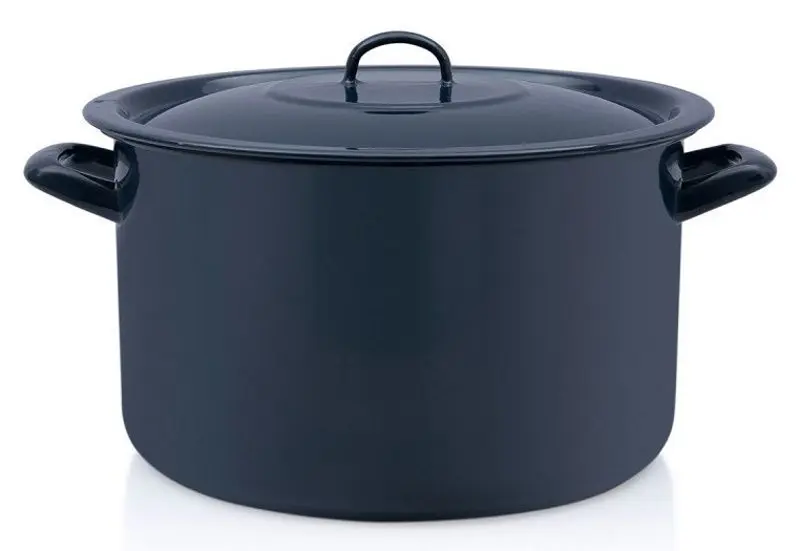 Cratita cu capac Metalac Teget 32cm (Dark Blue)