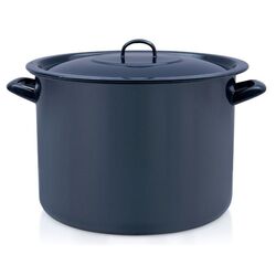 Cratita cu capac Metalac Teget 36cm (Dark Blue)