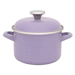 Кастрюля с крышкой Metalac Waves Violet 57054 4l (Purple) Thumb
