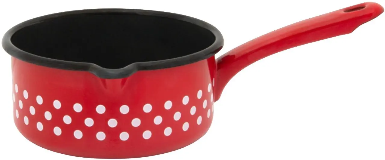 Ковш Metalac Bele Tufne 0.67L (Red/Black)