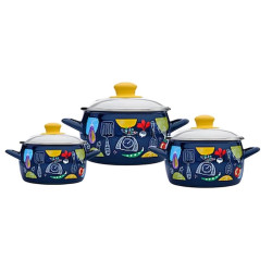 Set de cratite Metalac Appetit 57036 (Blue)