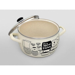 Набор кастрюль Metalac Retro 57032 (White) Thumb